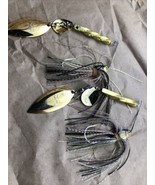 Lot of 2 XPS 4.5 Spinnerbait Fishing Lure Gold Blades - $622.09 MXN