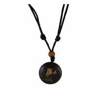 Virgo Zodiac Sign Bone Pendent - Scales - Handmade - £6.04 GBP