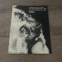 SCRIPPS INSTITUTION OF OCEANOGRAPHY UCSD Remote Sensing Facility 1980 Pu... - $15.00