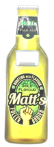 Matt Matt&#39;s Personalised Gift Fathers Day Magnetic Bottle Opener Birthda... - £5.80 GBP