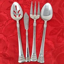 4+2 Cambridge CODIE HOSTESS SERVING Set Stainless flatware Added 2 Butte... - $19.98