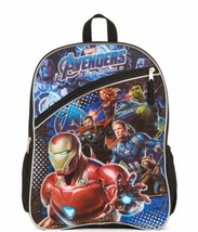 Marvel Avengers Endgame Backpack Reflective Design Adjustable Straps 16” New - £13.33 GBP