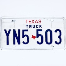  United States Texas Base Truck License Plate YN5 503 - £12.97 GBP