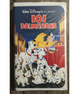 Walt Disney’s Classic Movie “101 Dalmations “ VHS Black Diamond 1263. - £69.01 GBP