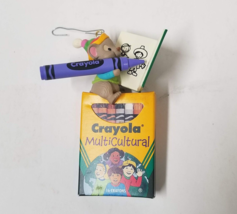 1995 Hallmark Christmas Ornament Crayola Crayon Multicultural Colorful World - £5.53 GBP