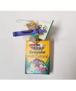 1995 Hallmark Christmas Ornament Crayola Crayon Multicultural Colorful W... - £5.50 GBP