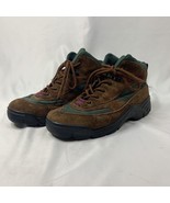 Hi-Tec 4713W Women&#39;s Brown/Green Lady Idaho Suede Leather Hiking Boots, ... - $487.82 MXN