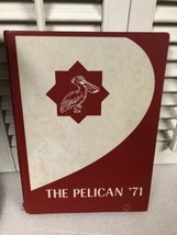 1971 yearbook THE PELICAN Denham Springs Louisiana Jr High School - $31.68