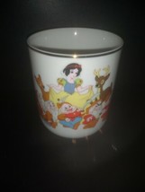 Vtg.Snow White Seven Dwarfs Porcelain Coffee/Tea Cup/Mug-Walt Disney Pro... - $13.19