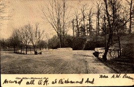 RICHMOND,INDIANA-GLEN MILLER-B/W Antique 1906 Postcard BK60 - £3.89 GBP