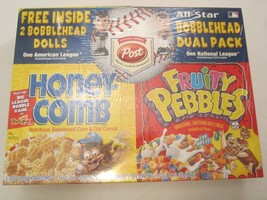 POST Cereal Box 2002 HONEY-COMB &amp; FRUITY PEBBLES DUAL PACK Display Shrin... - £40.52 GBP