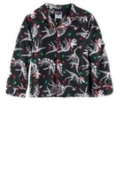 Boys Pajamas Christmas Up Late Skeleton Black Long Sleeve Coat Fleece Top-sz 4 - £3.14 GBP