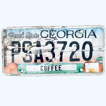 2015 United States Georgia Coffee County Passenger License Plate PSA3720 - $225.96 MXN