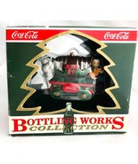RARE AUTHENTIC COCA COLA BARREL TRAIN POLAR BEAR AND ELF CHRISTMAS TREE ... - $76.54 CAD