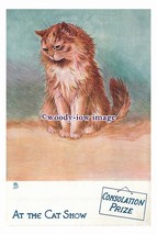 rp13113 - Louis Wain Cat - At The Cat Show - Consolation Prize - print 6x4 - $2.80