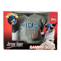 Chicago Cubs #21 Sammy Sosa Topps Collectable Replica Inaugural Mini Jersey New - £10.34 GBP