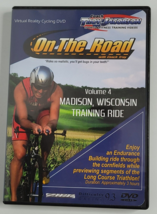 On the Road with Coach Troy Jacobson Virtual Reality Cycling Wisconsin Ride DVD - $11.99