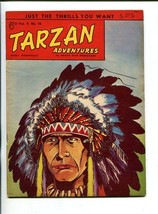 TARZAN ADVENTURES--VOL9 #4-1959-EDGAR RICE BURROUGHS JOHN CELARDO ART-fn - £43.93 GBP