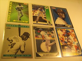 (Lot of 6) 1990&#39;s Cards KEN GRIFFEY, JR Score 560 372 892 858 1 697 [c3a20] - $6.38