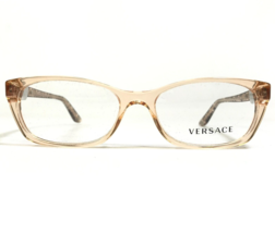 Versace Eyeglasses Frames MOD.3164 990 Clear Beige Black Lace Pink 51-16-135 - £102.76 GBP