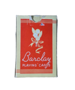 Vintage Made In USA Barclay Satin Finish Playing Cards Schooner Complete... - $9.98