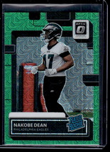 2022 Donruss Optic Rated Rookies Preview Green Mojo #387 Nakobe Dean RR - £15.82 GBP