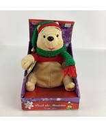 Gemmy Disney Winnie The Pooh Animated Plush Pooh The Musician Cymbals Ch... - $39.55