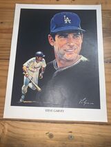 Dodgers Color Prints 1982 Steve Garvey Artist Volpe Union Oil 8 1/2"x11" - $5.93