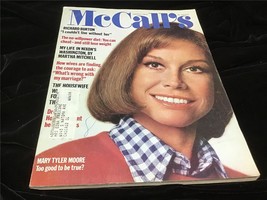 McCall&#39;s Magazine March 1974 Mary Tyler Moore, Richard Burton, Martha Mitchell - £10.31 GBP