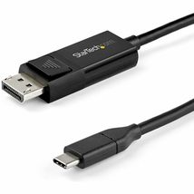 StarTech.com 6ft (2m) USB C to DisplayPort 1.4 Cable 8K 60Hz/4K - Bidirectional  - £39.79 GBP