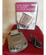 LIFELONG World’s Smallest, Most Powerful Clock Radio (#3088)  - £16.50 GBP