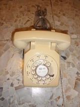 Vintage Mid-Century Western Electric Bell Beige Rotating Table Phone-
show or... - $44.60