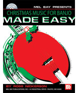 Christmas Music For Banjo Made Easy/Book w/CD Set - $284.91 MXN