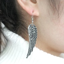 Fashion Angel Wings Earrings For Women Ear Charm Feather Stud Earrings Paired Pe - £5.98 GBP