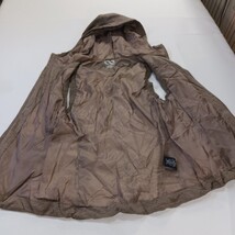 Be By Blanc Noir Vest Hooded Women's M Brown Quilted Full Zip Pockets Insulated image 13