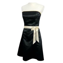 Jessica Mc Clintock For Gunne Sax Dress Vintage Strapless Fit &amp; Flair Formal - £84.11 GBP