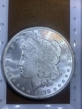 1878S-Morgan Silver Dollar- Raw- High Grade- Beautiful Coin - £359.71 GBP