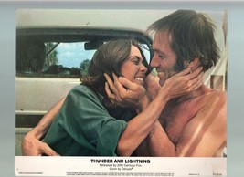 Thunder And Lightning-David Carradine-Kate Jackson-Color-11x14-Lobby Card - £19.01 GBP