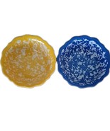 Two (2) Pioneer Woman ~ Melamine ~ 5.25&quot; Dip ~ 11 Oz. Prep Bowls ~ Blue ... - $23.38