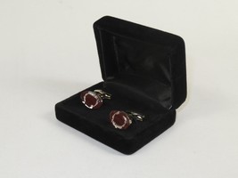 Men J.Valintin Cufflinks by Vitorofolo for French Cuff Shirt V35-25 Brown Stone image 2