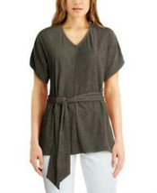 Alfani Dolman-Sleeve Tie Tunic,Size Medium - £22.64 GBP