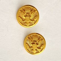 Vintage U.S. Army Great Seal Button Gold Tone Waterbury Button Co 16 mm ... - £11.76 GBP