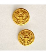 Vintage U.S. Army Great Seal Button Gold Tone Waterbury Button Co 16 mm ... - £11.69 GBP