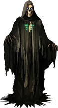Halloween Animated Reaper Skeleton 10 FT Towering Haunted House Decoration Prop - £341.62 GBP