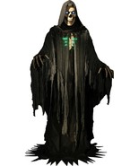 Halloween Animated Reaper Skeleton 10 FT Towering Haunted House Decorati... - £338.53 GBP