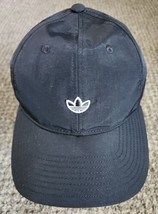 Adidas Womens Originals Nylon Hat Logo Baseball Jogger Cap Black Sport O... - £16.61 GBP