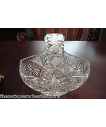 Vintage American Brilliant FLOWER ERA  basket, cut crystal, gorgeous [GL-6] - $98.83 CAD