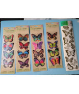 16 beautiful 3d butterflies from Crafter&#39;s square decals + Wall Gold Sti... - £14.48 GBP