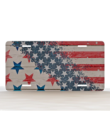 Rustic Patriotic All American American Flag Novelty License Plate - $21.66 CAD
