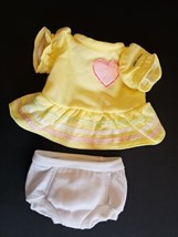 Vintage Cabbage Patch Kids Little Heart Throb Dress 1983 OK 17- J with Underwear - £36.43 GBP